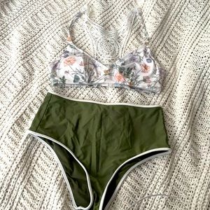 Two-piece bathing suit